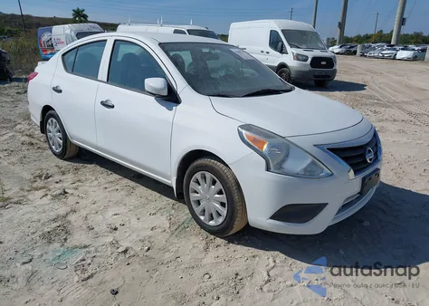 2016 Nissan Versa 1.6 S+ z USA, uszkodzony, nr VIN 3N1CN7AP5GL906745